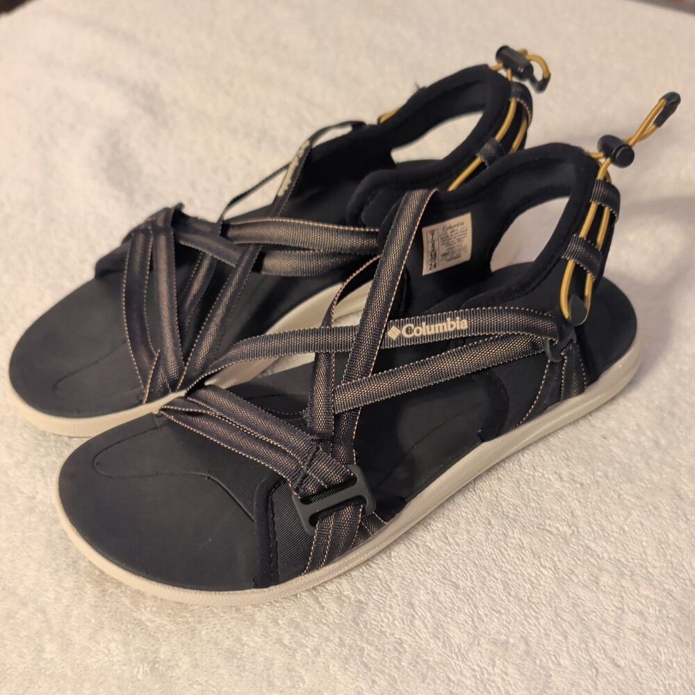Columbia Women’s Columbia Sandal Black Dark Stone Size 7